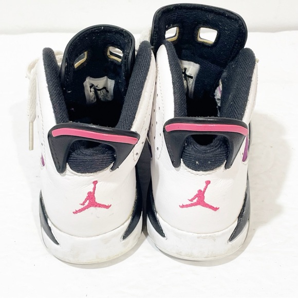 Air Jordan Little Girl 13C VI 6 Retro Purple High Top Sneakers Youth - Picture 4 of 7
